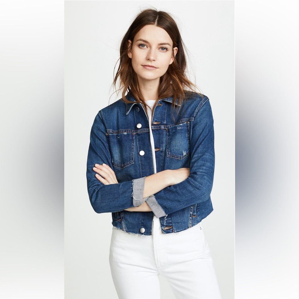 L’AGENCE “Janelle” denim jacket